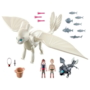 Playmobil Dragons 70038, Vitfasa med drakunge och barn