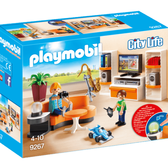 Läs mer om Playmobil City Life 9267, Vardagsrum