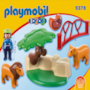 Playmobil 1.2.3 9378, Inhägnad med lejon