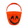 Halloween, Led Pumpkin Bucket 16,5*23 Cm