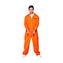 Halloween, Fängelseoverall Orange M
