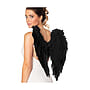 Halloween, Angel Wings Black 50 Cm