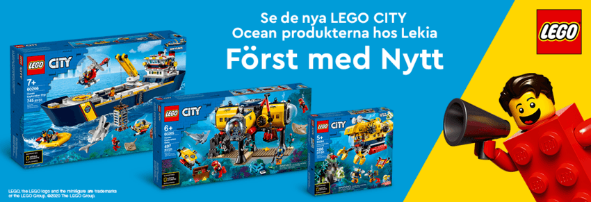 LEGO City Ocean - Först hos Lekia!